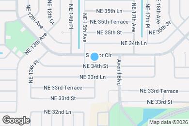 Map image of the property - 1511 NE 34th St
