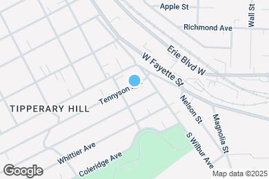 Map image of the property - 129 Tennyson Ave