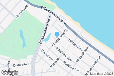 Map image of the property - 9603 Chesapeake St