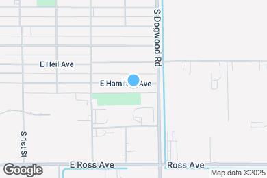 Map image of the property - 445 E Hamilton Ave