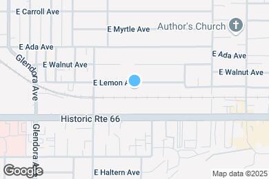 Map image of the property - 572 E Lemon Ave