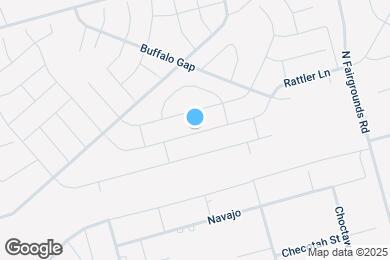 Map image of the property - 1519 Rattler Ln