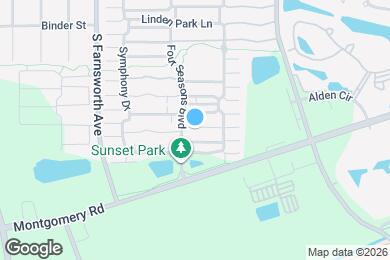 Map image of the property - 1028 Four Seasons Blvd