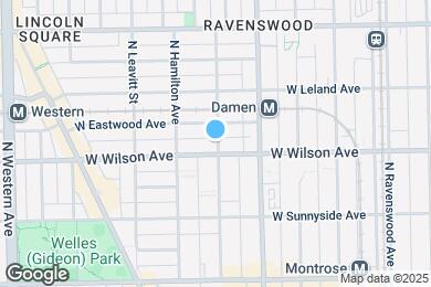 Map image of the property - 4608 N Seeley Ave