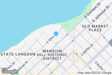 Map image of the property - The Badger Den Apartments on Gilman