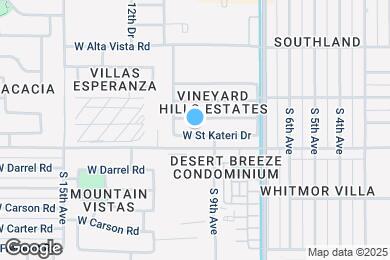 Map image of the property - 922 W St Kateri Ave