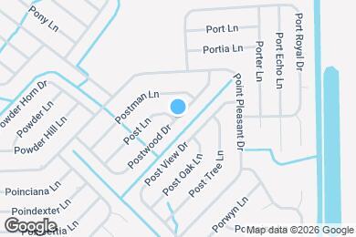 Map image of the property - 50 Postwood Dr