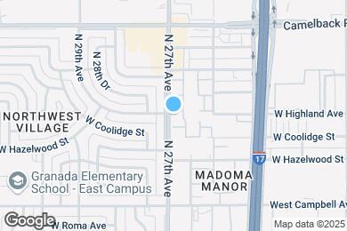 Map image of the property - 2645 W Highland Ave