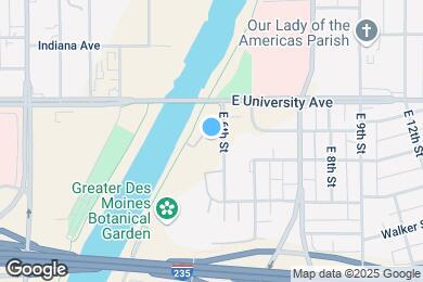 Map image of the property - 1120 E 6th St