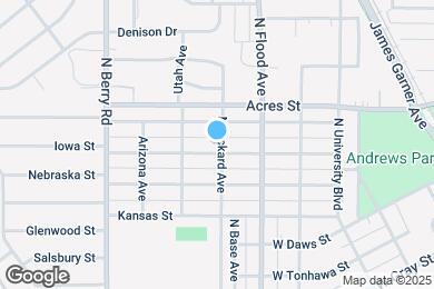 Map image of the property - 701 Iowa St