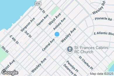Map image of the property - 133 Central Ave