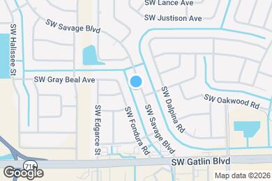 Map image of the property - 2078 SW Savage Blvd
