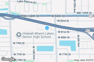 Map image of the property - 890 W 81st Pl