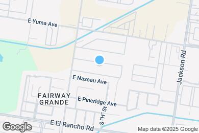 Map image of the property - 904 E la Cantera Ave