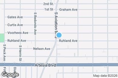 Map image of the property - 2302 Aviation Blvd