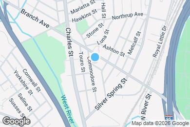 Map image of the property - 25 Denison St