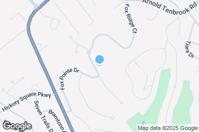 Map image of the property - 1520 Fox Ridge Ct