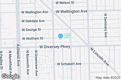 Map image of the property - 1337 W Wolfram St