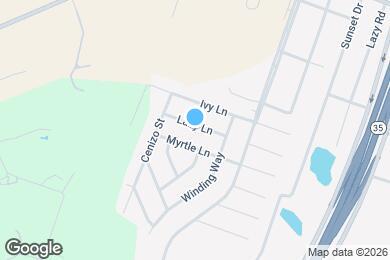 Map image of the property - 213 Lazy Ln