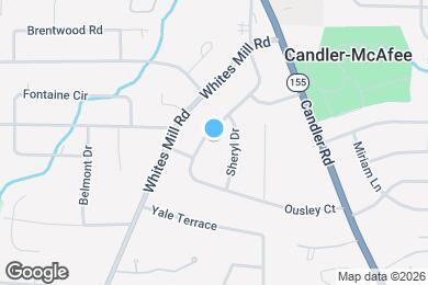 Map image of the property - 2304 Ousley Ct