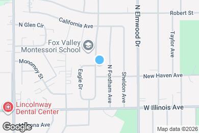 Map image of the property - 823 N Commonwealth Ave