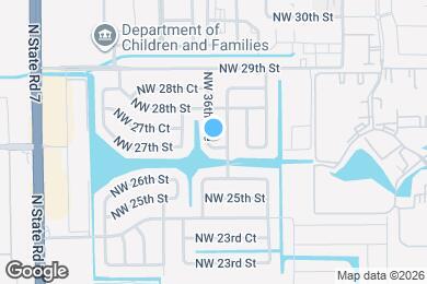 Map image of the property - 2700 NW 36th Ave