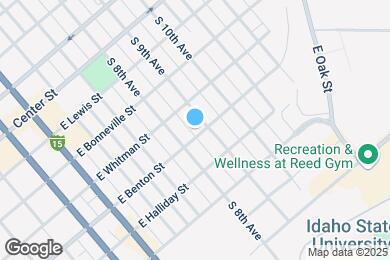 Map image of the property - 936 E Benton St