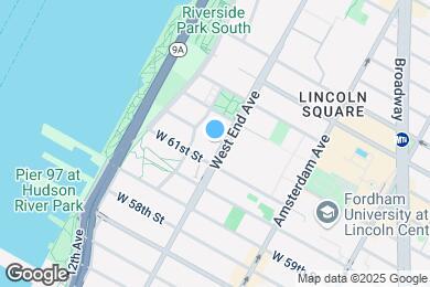 Map image of the property - 55-75 West End Avenue
