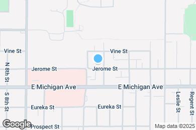 Map image of the property - 1319 Jerome St