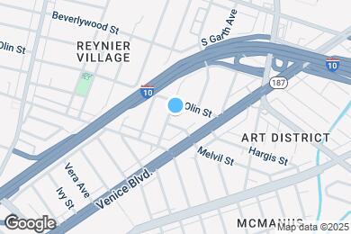 Map image of the property - 2818 S Corning St