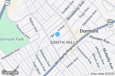 Map image of the property - 2956 Espy Ave