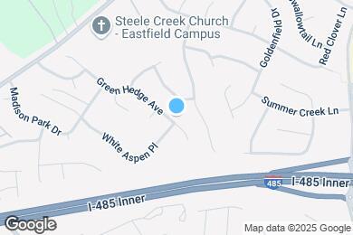 Map image of the property - 10102 Green Hedge Ave