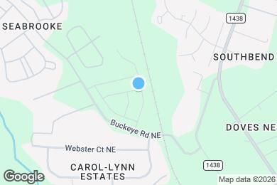 Map image of the property - 4215 High Glen Dr