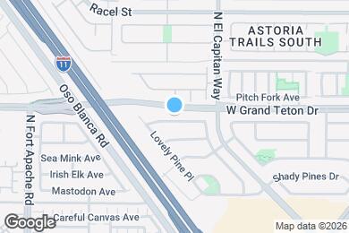 Map image of the property - 8844 W Colorful Pines Ave