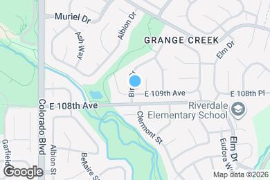 Map image of the property - 10912 Birch Dr