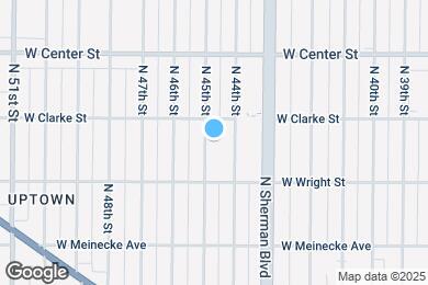 Map image of the property - 2550 N 45th St