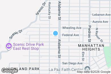 Map image of the property - 2520 Federal Ave
