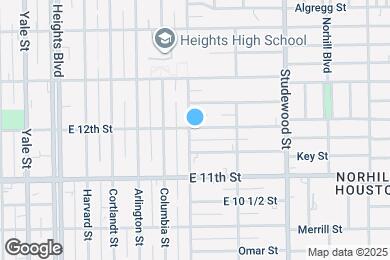 Map image of the property - 606 E 12th 1/2 St