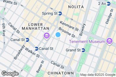 Map image of the property - 184 Grand St