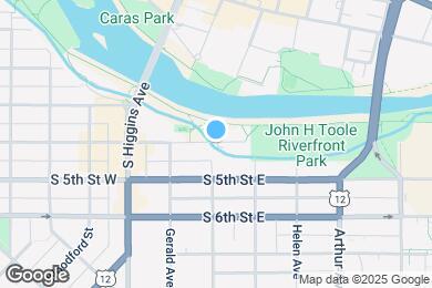 Map image of the property - 265 S 4th St E