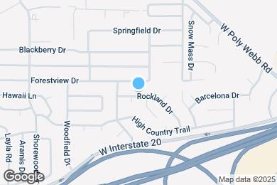 Map image of the property - 6503 Rockland Dr