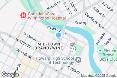 Map image of the property - 13XX E 14th St