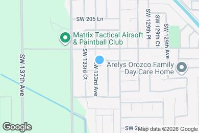 Map image of the property - 20943 SW 133rd Ave