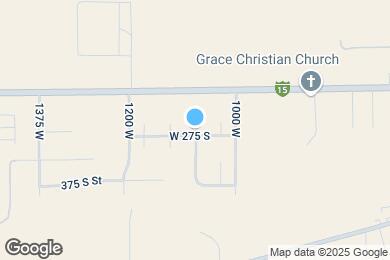 Map image of the property - 270 S 1075 W