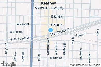 Map image of the property - 2003 Central Ave