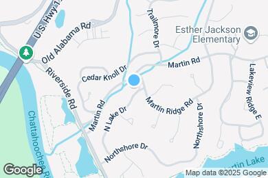Map image of the property - 9400 N Lake Dr