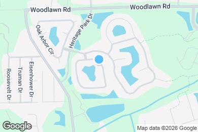 Map image of the property - 535 Wooded Crossing Cir