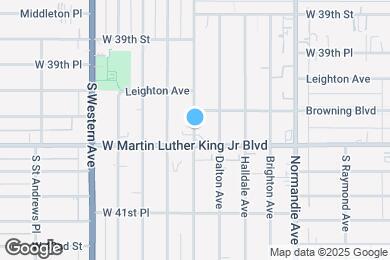 Map image of the property - 3988 Denker Ave