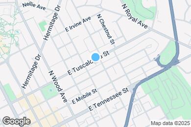 Map image of the property - 520 E Tuscaloosa St