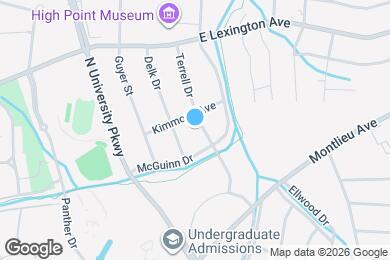 Map image of the property - 1109 Terrell Dr